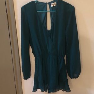 Show Me Your Mumu Emerald Rocky Romper